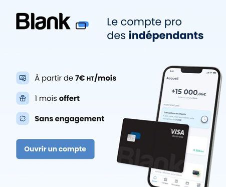 Test et évaluation de la banque digitale Blank pour TPE