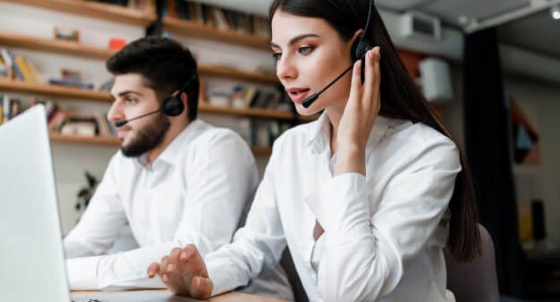 Service client des banques en ligne