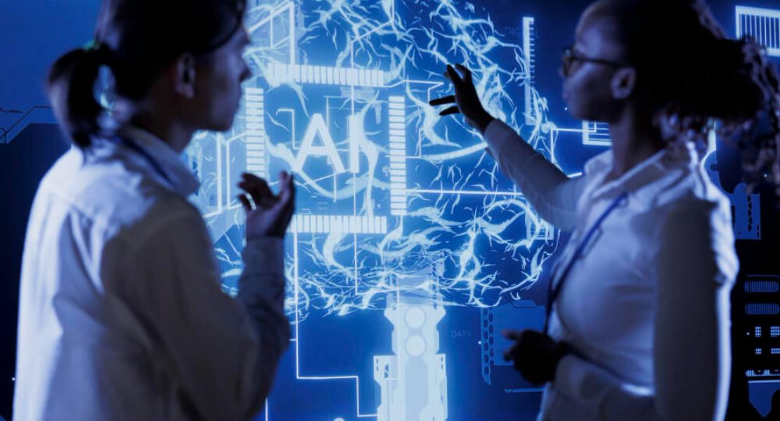 L'IA pour les banques en image