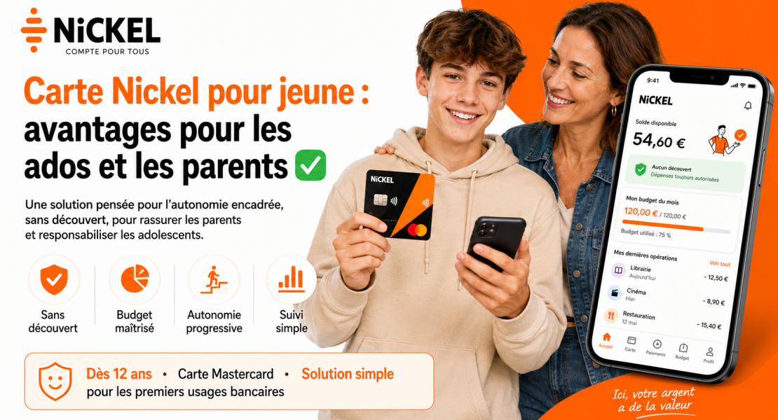 carte nickel pour jeunes